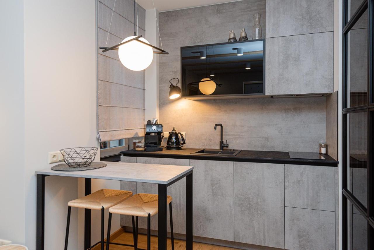 Memel Townhouse Apartamentai ไคลเพดา ภายนอก รูปภาพ