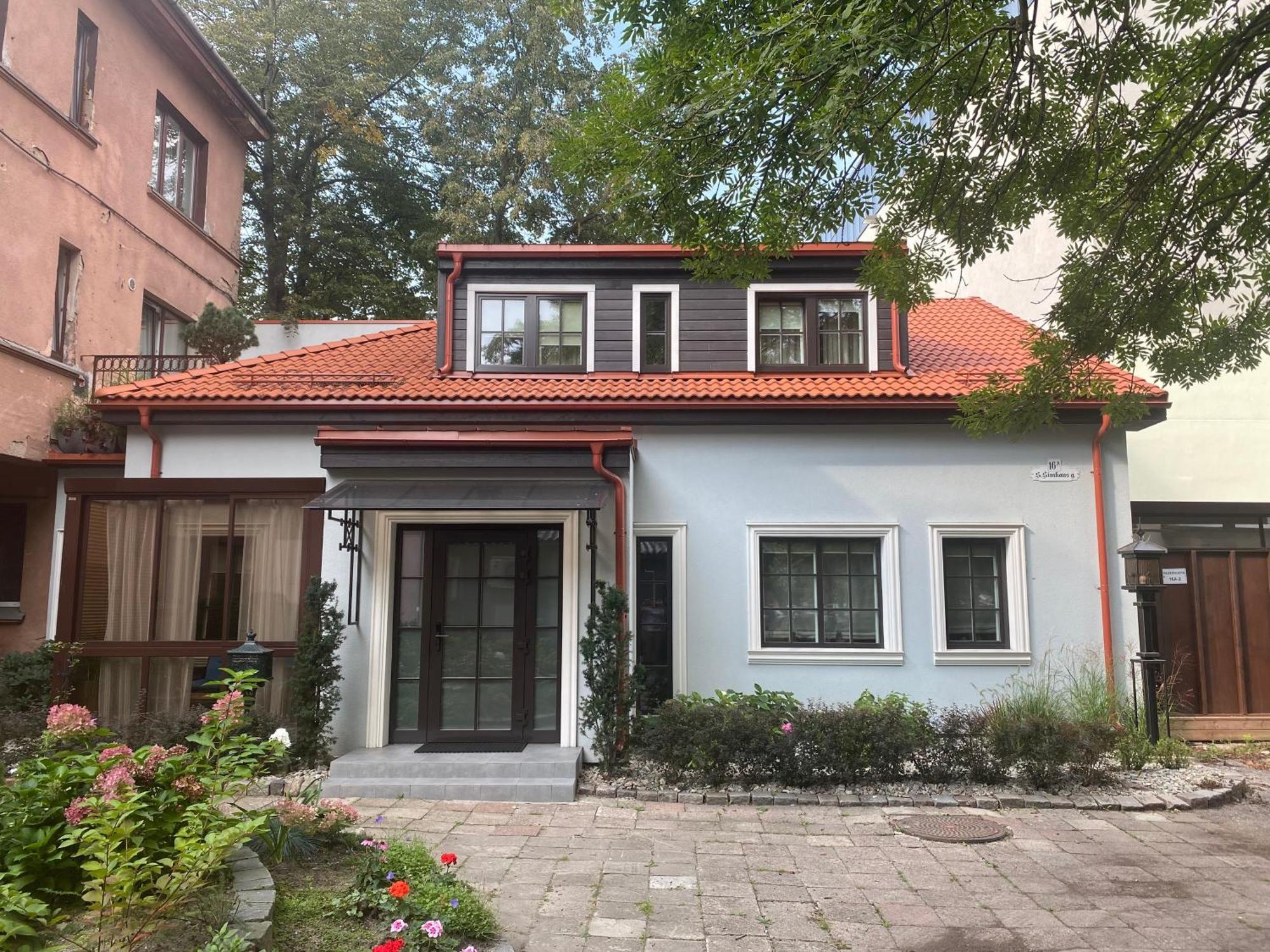 Memel Townhouse Apartamentai ไคลเพดา ภายนอก รูปภาพ