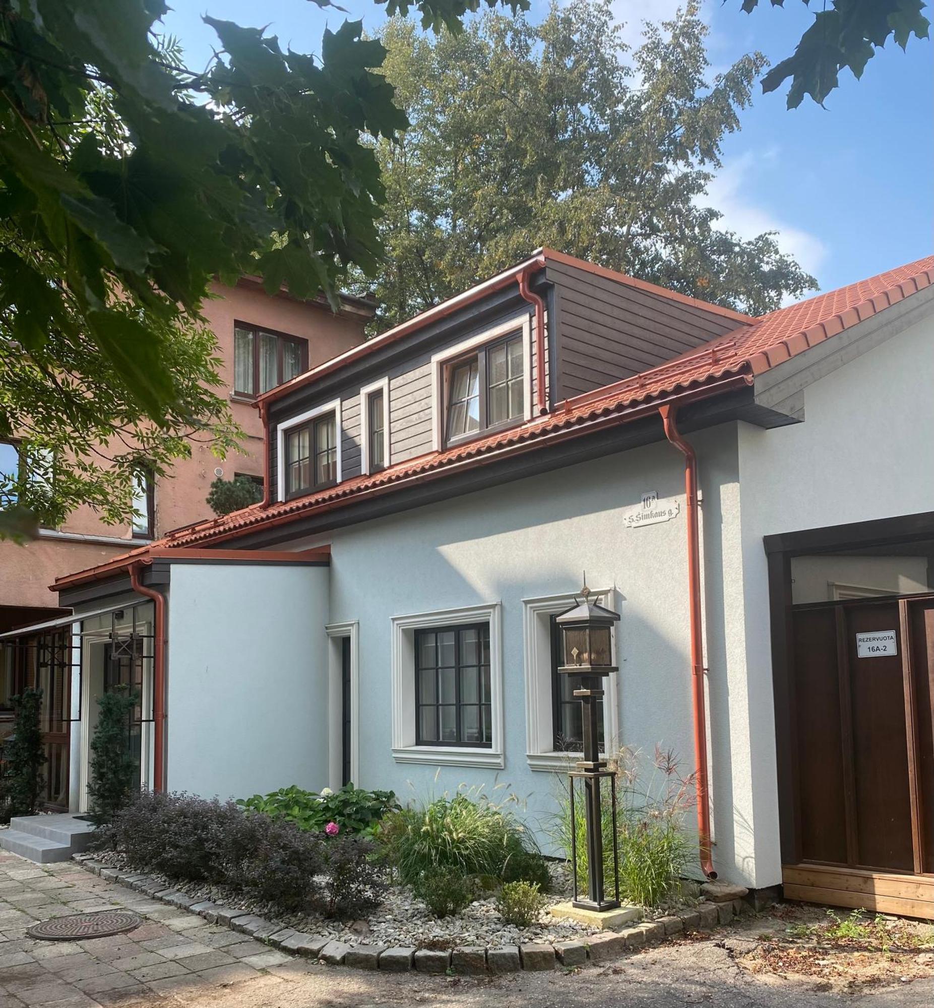 Memel Townhouse Apartamentai ไคลเพดา ภายนอก รูปภาพ
